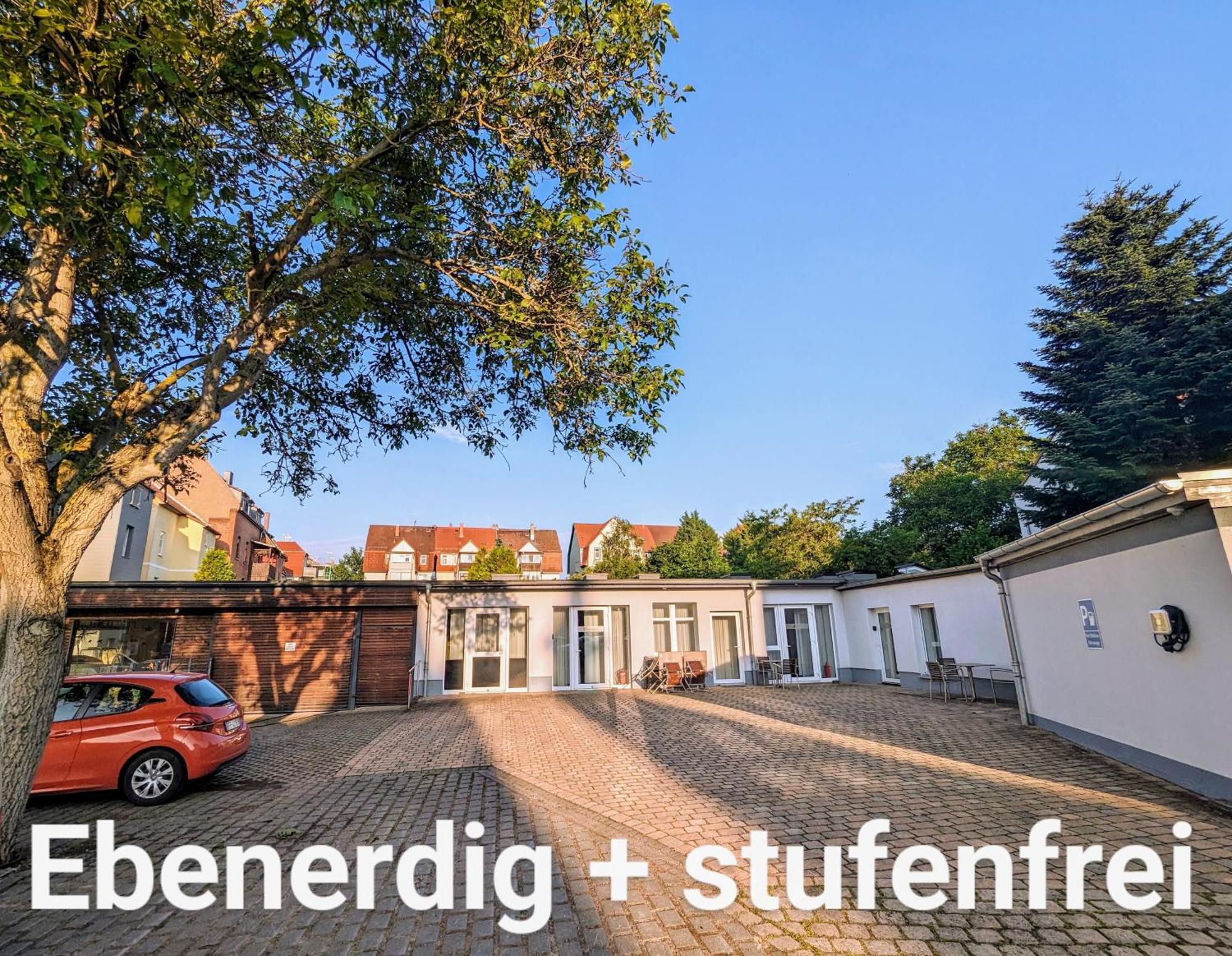 Fewo Urban Gotha-Apartment Friedenstein- Am Schlosspark- Parken An Der Der Tuer- Barrierefrei, 900 Meter Zum Bahnhof - Wallbox מראה חיצוני תמונה