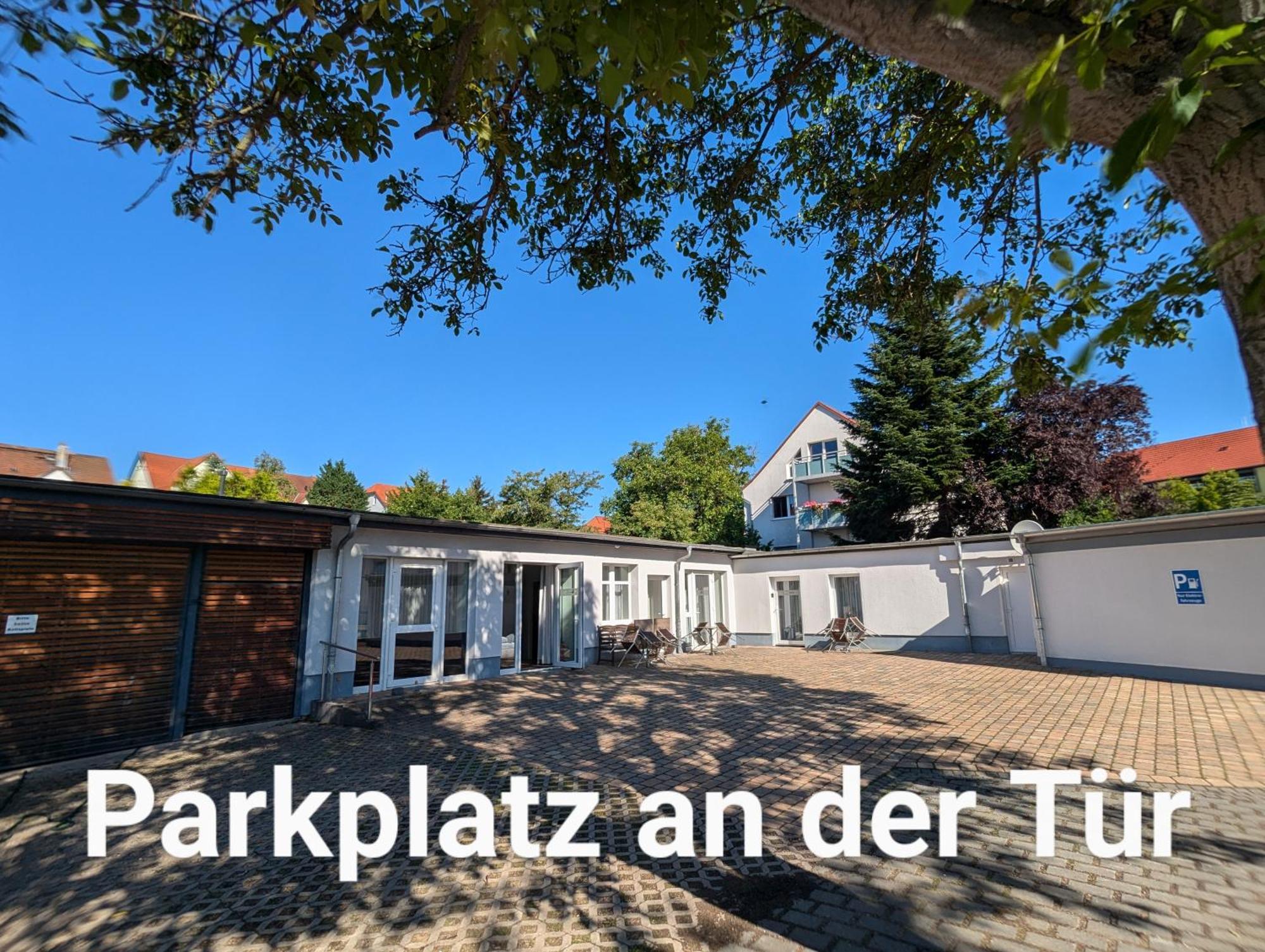 Fewo Urban Gotha-Apartment Friedenstein- Am Schlosspark- Parken An Der Der Tuer- Barrierefrei, 900 Meter Zum Bahnhof - Wallbox מראה חיצוני תמונה