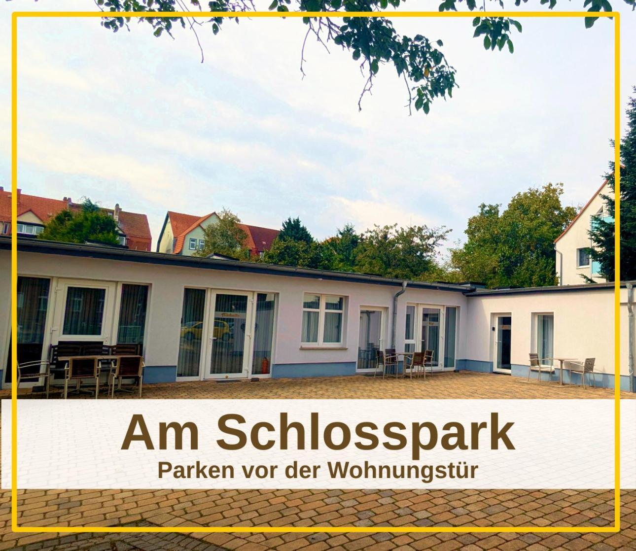 Fewo Urban Gotha-Apartment Friedenstein- Am Schlosspark- Parken An Der Der Tuer- Barrierefrei, 900 Meter Zum Bahnhof - Wallbox מראה חיצוני תמונה