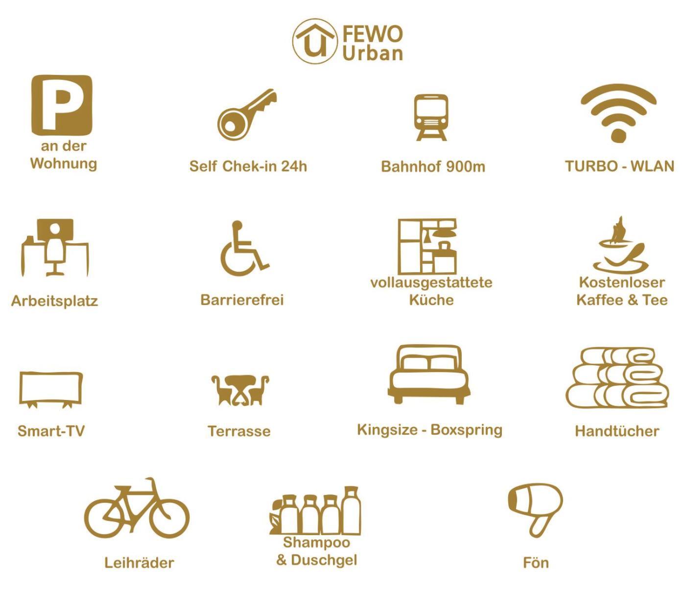 Fewo Urban Gotha-Apartment Friedenstein- Am Schlosspark- Parken An Der Der Tuer- Barrierefrei, 900 Meter Zum Bahnhof - Wallbox מראה חיצוני תמונה